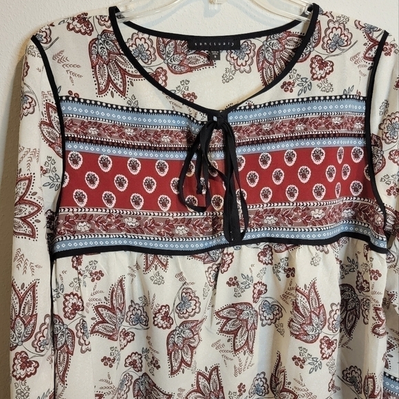 SANCTUARY Boho blouse NWOT - Picture 3 of 9